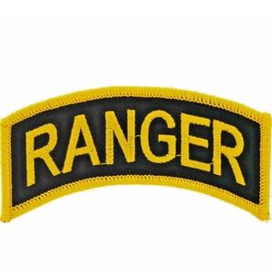Yellow and Black Ranger Patch
